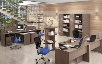Комплект офисной мебели IMAGO - рабочее место, шкафы для документов в Ульяновске - предосмотр 6